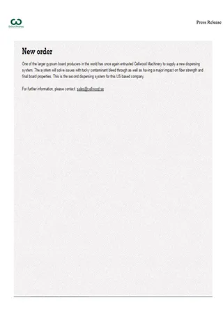 New order