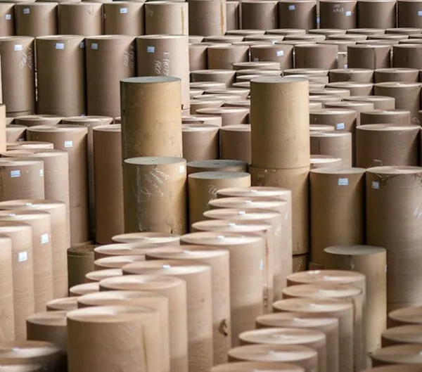 Cardboard reels for tubes