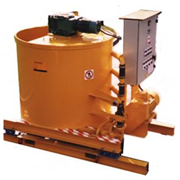 Paddle Assisted Colloidal Grout Mixers