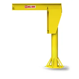 ABELL-HOWE BASE MOUNTED JIB CRANE