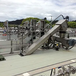 in-channel rotary drum screens
