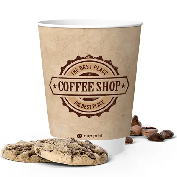 12 oz Double Wall reUUSI branded eco friendly cups