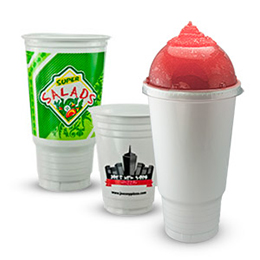 Conex ProMotions White Polypropylene Cups
