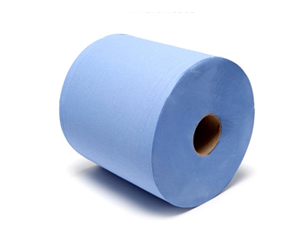 Industrial Wiper Roll Blue