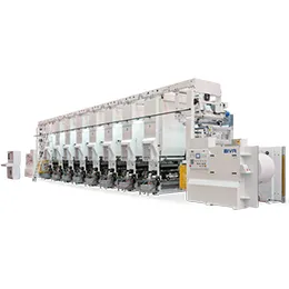 biva rotogravure printing machine