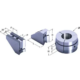 COLLET PADS AND JAWS
