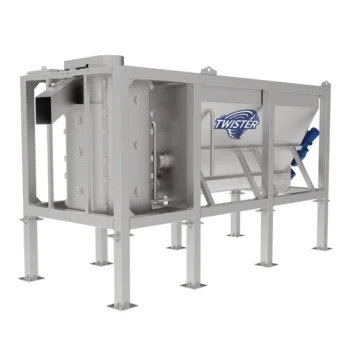 TWISTER VERTICAL DEPACKAGING & DRYER SEPARATION SYSTEM