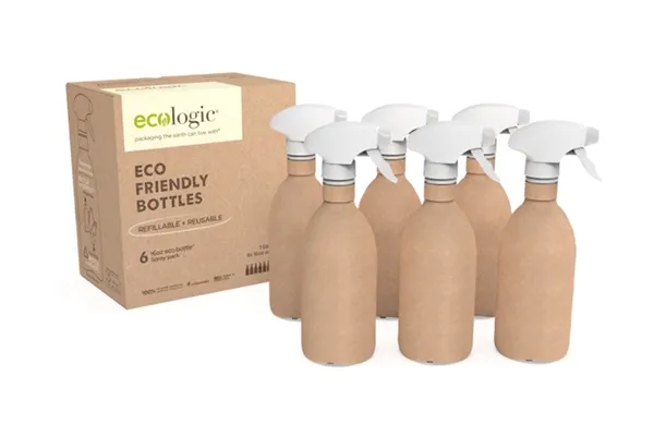16oz Reusable Cleaning Hybrid Paper Sprayer Bottle