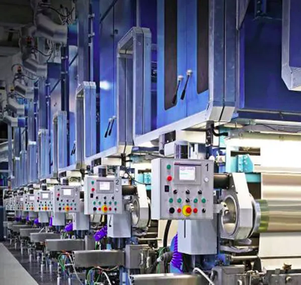 SCREEN GRAVURE AND EMBOSS COMBINATION LINES