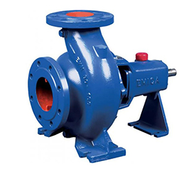 Horizontal centrifugal pump, Closed impeller for clean liquids EKN