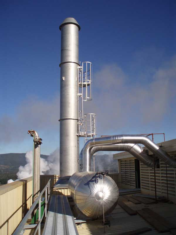 7 MW NCG Flare Incinerator, Chile