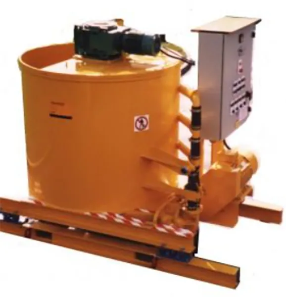 Paddle Assisted Colloidal Grout Mixers