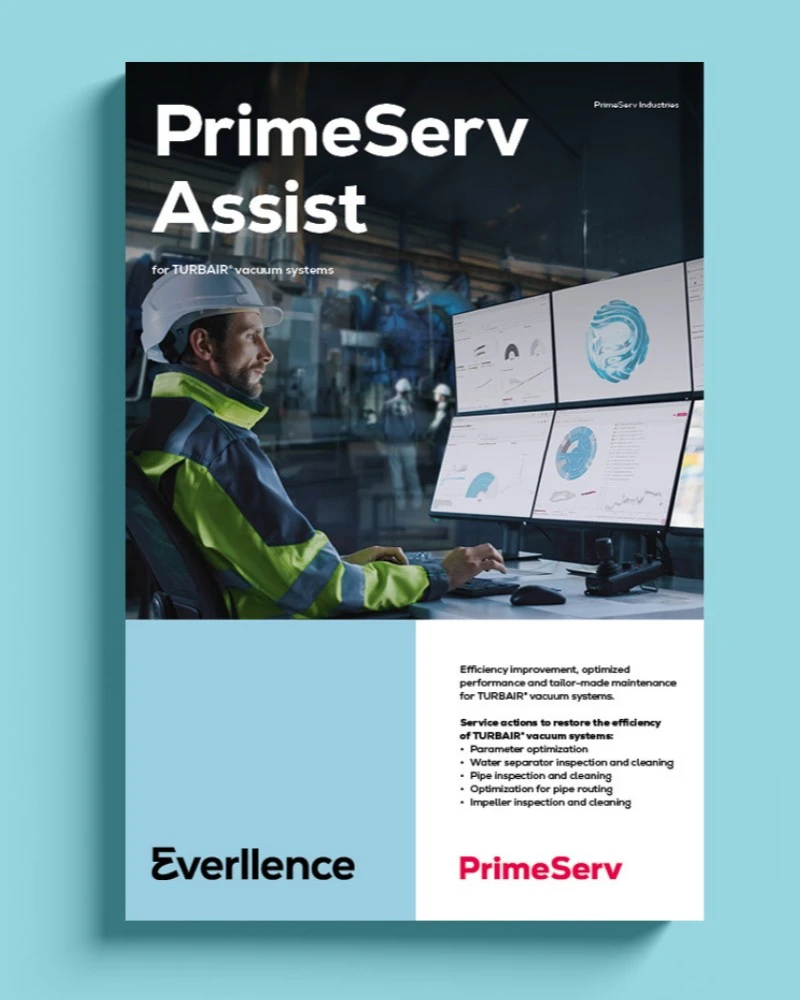 PrimeServ Assist for TURBAIR® vacuum systems