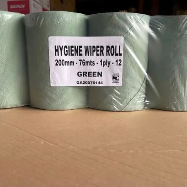 1Ply Green Heavyweight Towel Roll