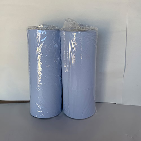 50m 2 Ply Blue Couch Rolls