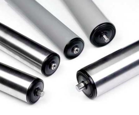 Stainless steel conveyor rollers