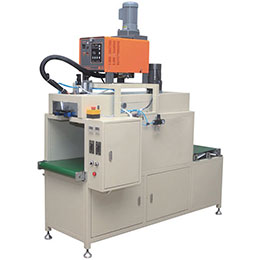 Paper end bonding machine for air filter
