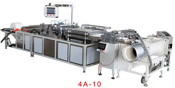 Rotary pleating machine