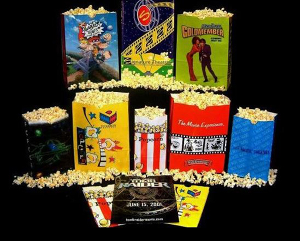 Theatre Popcorn Bags
