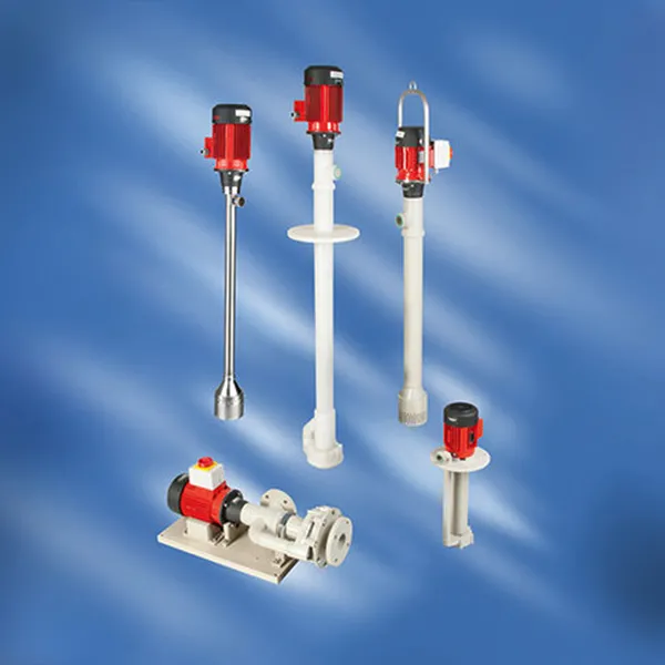 Submersible centrifugal pumps