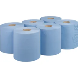 Blue Embossed Centrefeed