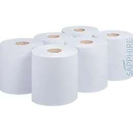 White Embossed Centrefeed