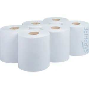 White Flat Sheet Centrefeed