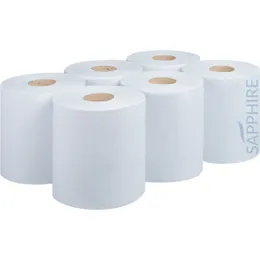 White Flat Sheet Centrefeed