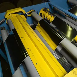 transfer metalized lamination