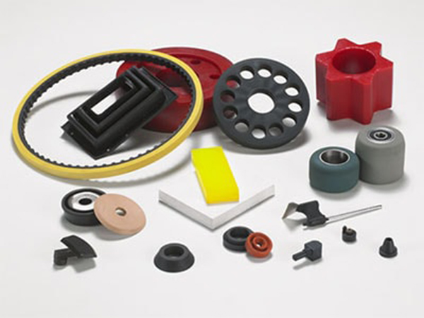 Small Parts, Molded Parts, & Prototype Rubber Roller Work
