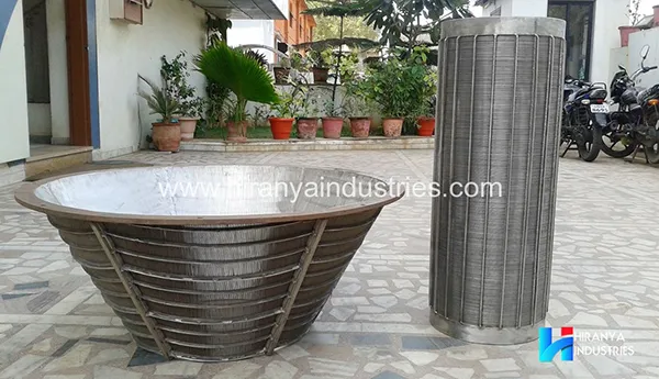 PUSHER CENTRIFUGE BASKET