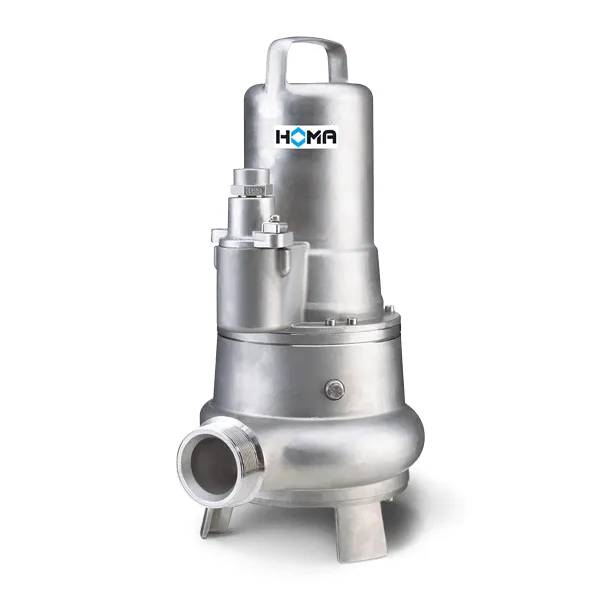 SUBMERSIBLE PUMPS FOR CHEMICALLY AGGRESSIVE SEWAGE AND SEWAGE - CTP50