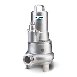 SUBMERSIBLE PUMPS FOR CHEMICALLY AGGRESSIVE SEWAGE AND SEWAGE - CTP50