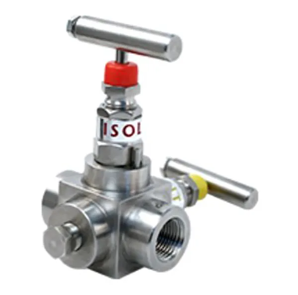 2 Valve Angle Type with Drain