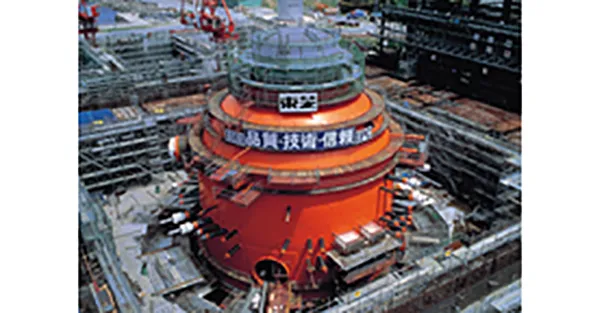 Primary containment vessel for BWR nuclear power plant