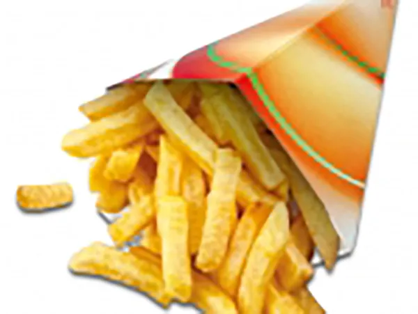 French fries packaging