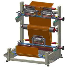 hot melt applicator for standard sos sack making machine
