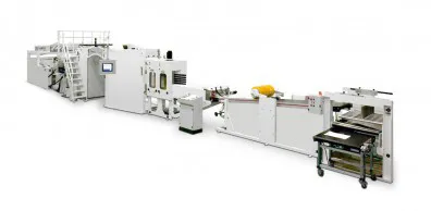 Paper Sacks Making Machine without Handles