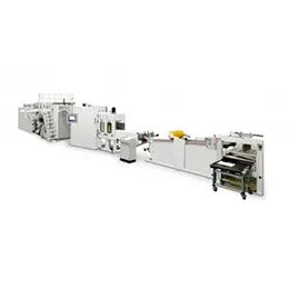 paper sacks making machine without handles