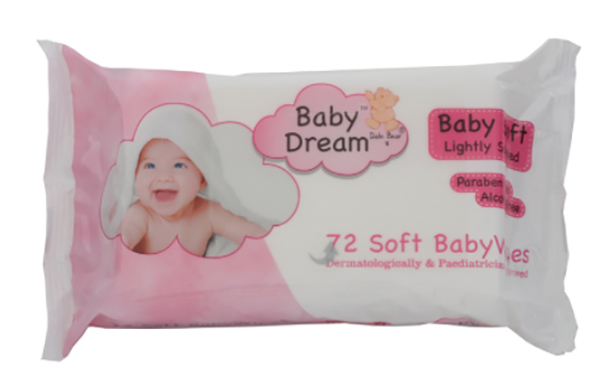Baby Dream Lightly Fragranced Wipes