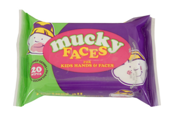 Mucky Faces Kids Hand and Face Wipes