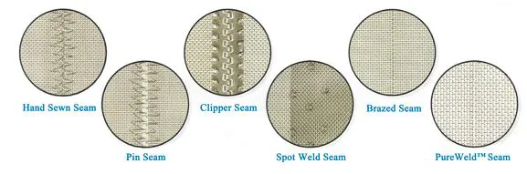 PureWeld, Brazed, Spot & Pin Seams