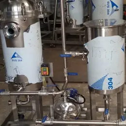 Industrial Diatomite Filter SS 304-316L