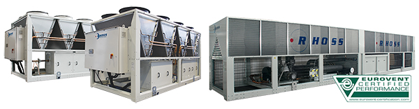 AIR-COOLED SCREW CHILLERS