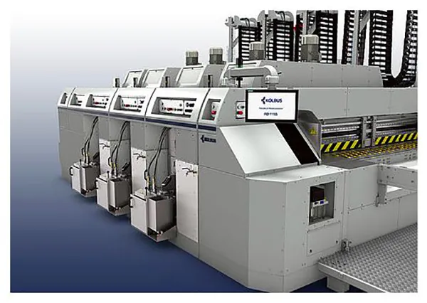 Flexoprint rotary die cutter
