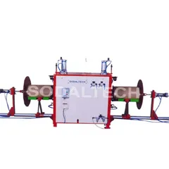 Fibre Drum Ring Fixing Beading Machine