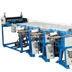 Glueing Machine And Cone Winders
