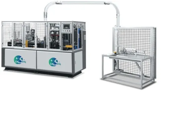 Paper cup forming machine