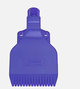 Flat jet nozzles for air