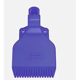 Flat jet nozzles for air